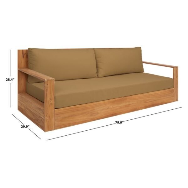 Melrose Sofa Teakwood - Image 2